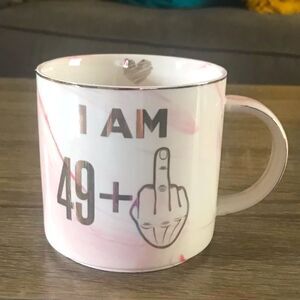 NEW … HENDSON “I Am 41 + 1” Porcelain Mug